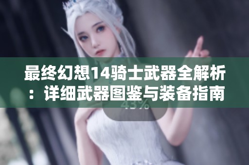 最终幻想14骑士武器全解析：详细武器图鉴与装备指南