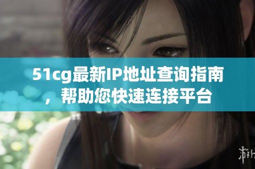 51cg最新IP地址查询指南，帮助您快速连接平台