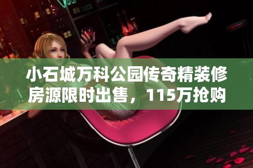 小石城万科公园传奇精装修房源限时出售，115万抢购有优惠！