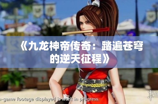《九龙神帝传奇：踏遍苍穹的逆天征程》