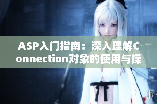 ASP入门指南：深入理解Connection对象的使用与操作