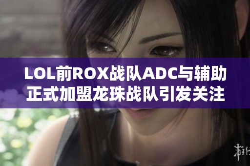 LOL前ROX战队ADC与辅助正式加盟龙珠战队引发关注