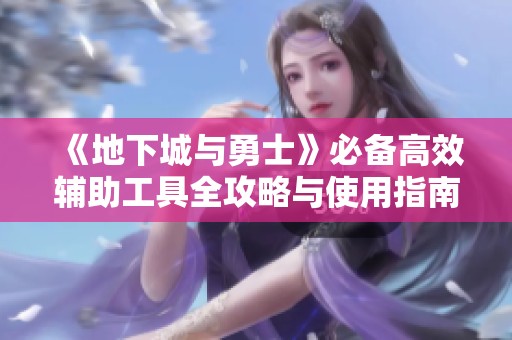 《地下城与勇士》必备高效辅助工具全攻略与使用指南