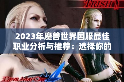 2023年魔兽世界国服最佳职业分析与推荐：选择你的强力职业