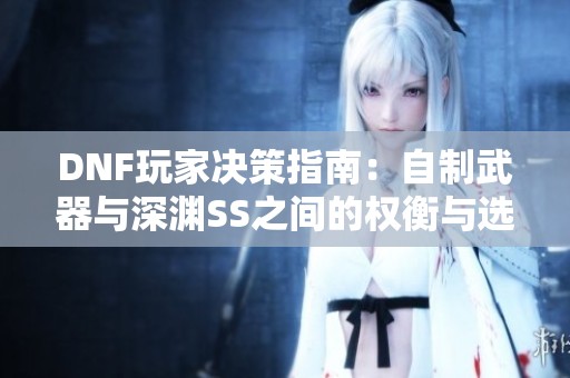 DNF玩家决策指南：自制武器与深渊SS之间的权衡与选择