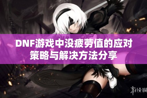 DNF游戏中没疲劳值的应对策略与解决方法分享