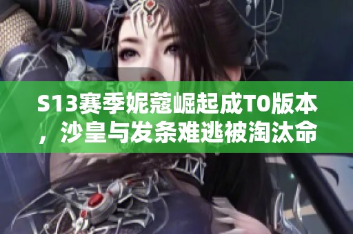 S13赛季妮蔻崛起成T0版本，沙皇与发条难逃被淘汰命运