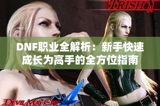 DNF职业全解析：新手快速成长为高手的全方位指南