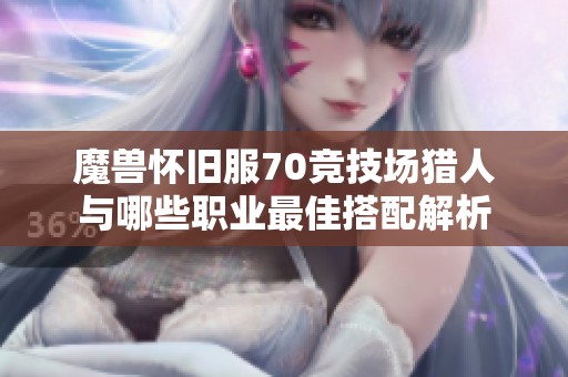魔兽怀旧服70竞技场猎人与哪些职业最佳搭配解析