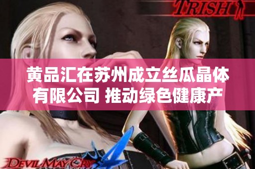 黄品汇在苏州成立丝瓜晶体有限公司 推动绿色健康产业发展
