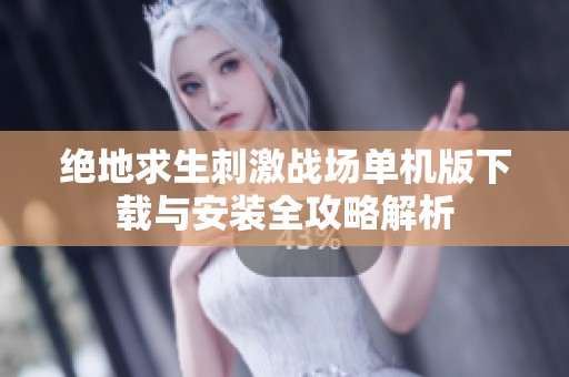 绝地求生刺激战场单机版下载与安装全攻略解析