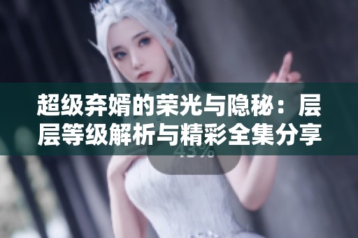 超级弃婿的荣光与隐秘：层层等级解析与精彩全集分享