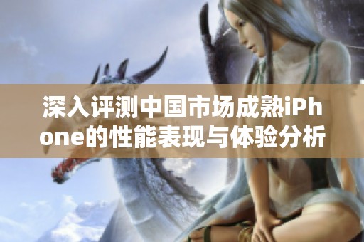 深入评测中国市场成熟iPhone的性能表现与体验分析