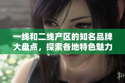 一线和二线产区的知名品牌大盘点，探索各地特色魅力