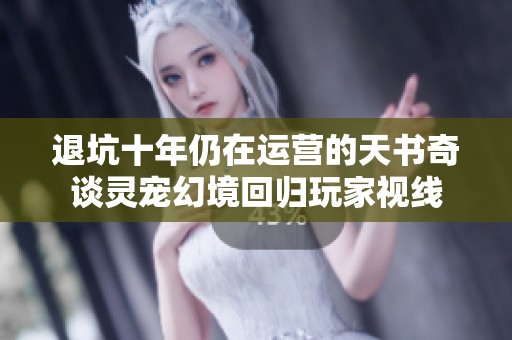 退坑十年仍在运营的天书奇谈灵宠幻境回归玩家视线