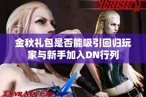 金秋礼包是否能吸引回归玩家与新手加入DN行列