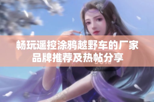 畅玩遥控涂鸦越野车的厂家品牌推荐及热帖分享