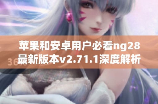 苹果和安卓用户必看ng28最新版本v2.71.1深度解析