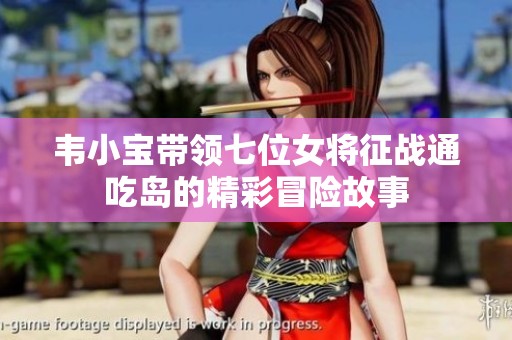 韦小宝带领七位女将征战通吃岛的精彩冒险故事