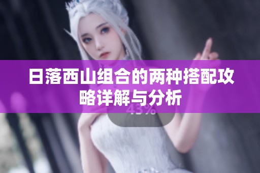 日落西山组合的两种搭配攻略详解与分析