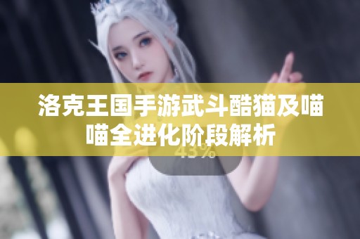 洛克王国手游武斗酷猫及喵喵全进化阶段解析