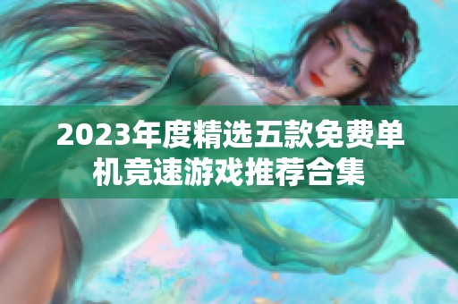2023年度精选五款免费单机竞速游戏推荐合集