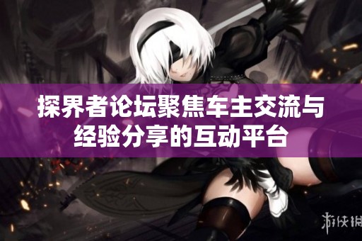 探界者论坛聚焦车主交流与经验分享的互动平台