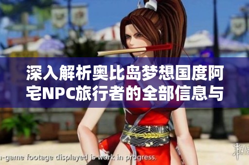 深入解析奥比岛梦想国度阿宅NPC旅行者的全部信息与图鉴详解