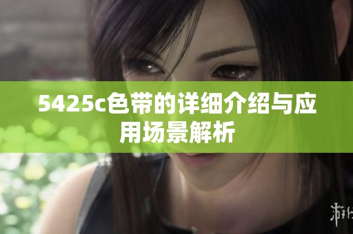 5425c色带的详细介绍与应用场景解析