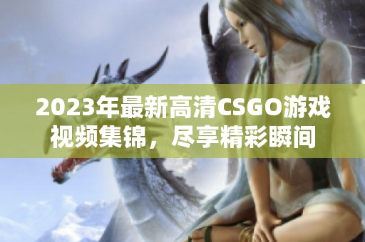 2023年最新高清CSGO游戏视频集锦，尽享精彩瞬间