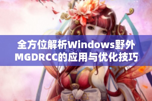 全方位解析Windows野外MGDRCC的应用与优化技巧