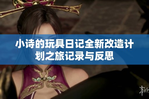 小诗的玩具日记全新改造计划之旅记录与反思